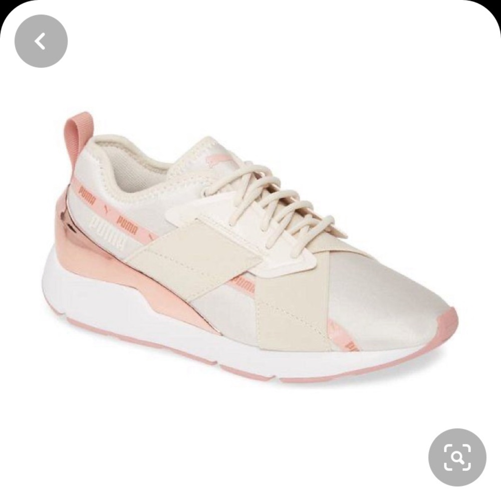 Puma muse X-2 metallic rose gold size 7 - Picture 3 of 8